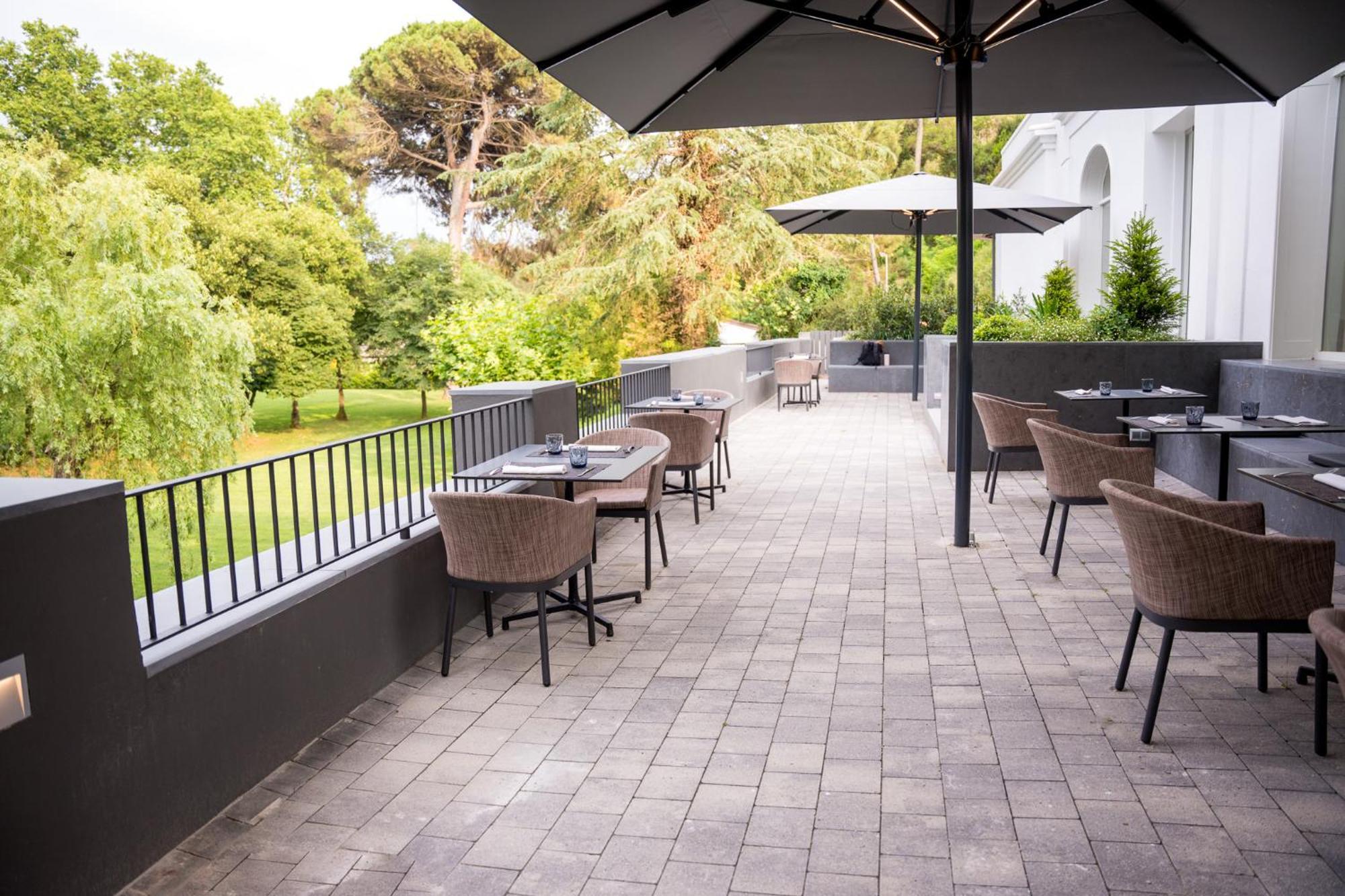 Hotel Balneari Termes Orion Santa Coloma De Farners Exterior photo