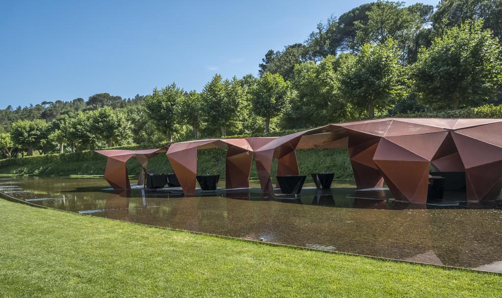 Hotel Balneari Termes Orion Santa Coloma De Farners Exterior photo